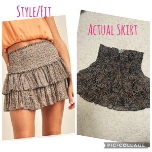 Reset By Jane Small Paisley Skirt small